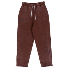 Santa Cruz Womens Pant TTE Swirl Sweatpant - Sepia Acid Wash - Skatewarehouse.co.uk