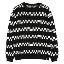 Santa Cruz Knit Crew Check Stripe Crew - Check Stripe