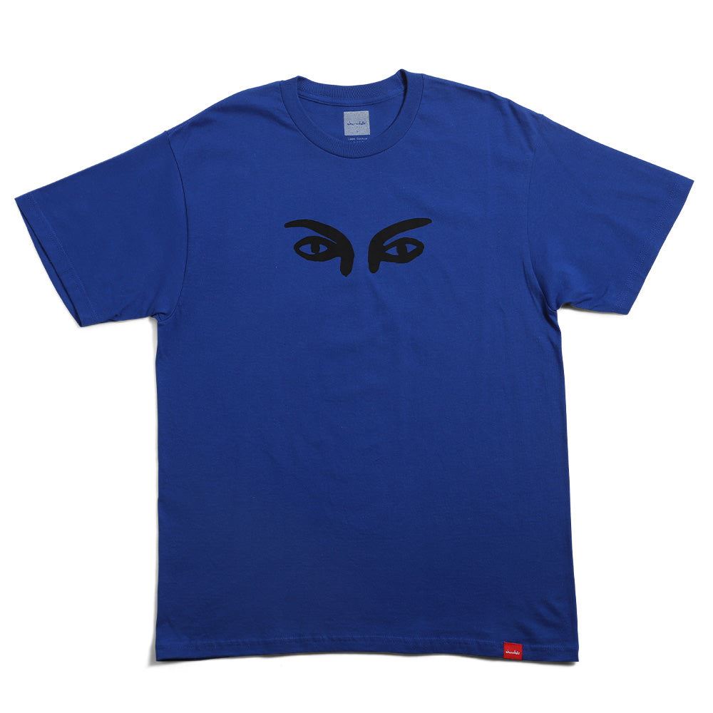 Chocolate McFetridge Drips Eyes Tee Royal