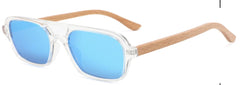 Luma Sunglasses - Bantham - Clear/Blue