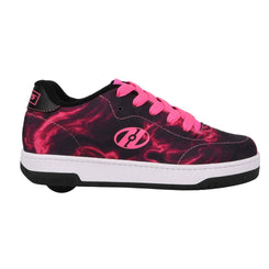 Heelys Sleek  - Black / Neon Pink - Skatewarehouse.co.uk