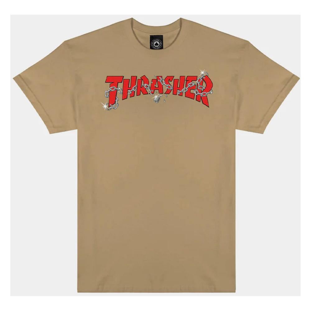 Thrasher T-Shirt Shepard - Tan