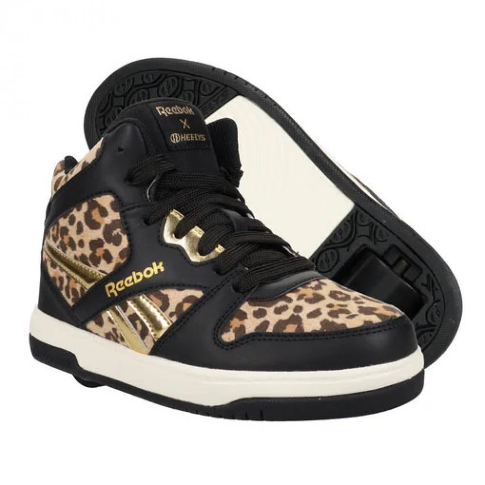 Heelys X Reebok BB4500 MID Swatch - Black / Cheetah