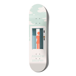 Girl Peekaboo Andrew Brophy Skateboard Deck - 8.0"