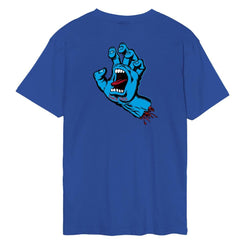 Santa Cruz T-Shirt Screaming Hand Chest - Ultramarine