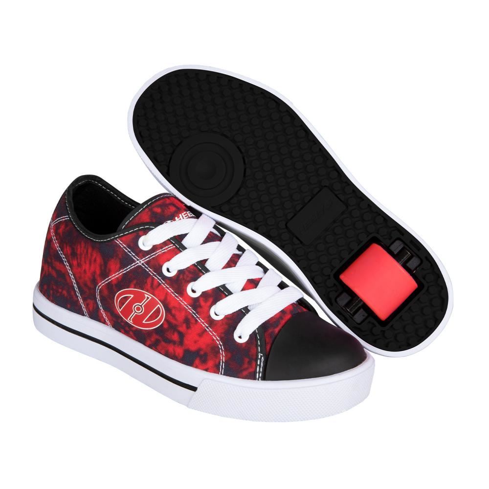 Heelys Classic - Red/Black - UK 4 - OUTLET - Skatewarehouse.co.uk