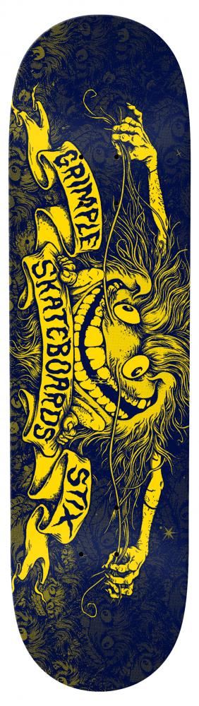 Anti Hero PP Grimplestix Skateboard Deck - 7.75"