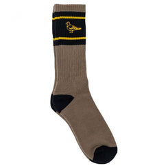 Antihero Socks Basic Pigeon Emb Brown / Black / Bronze - O/S