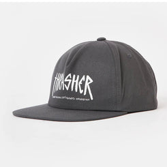 Thrasher x Toy Machine Cap Scratch Charcoal - O/S