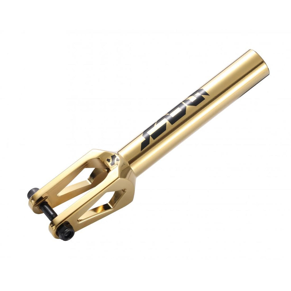 Sacrifice Spy SCS Scooter Fork Neo Gold - Skatewarehouse.co.uk