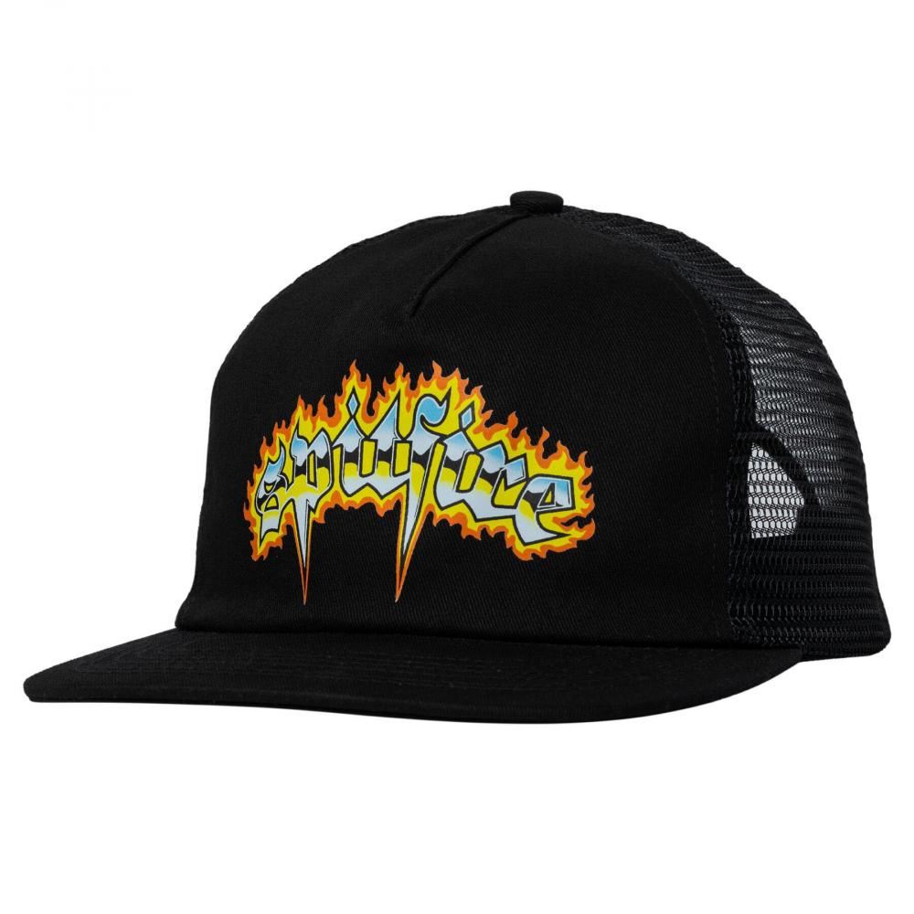 Spitfire Cap Chrome Venom Black - OSFM