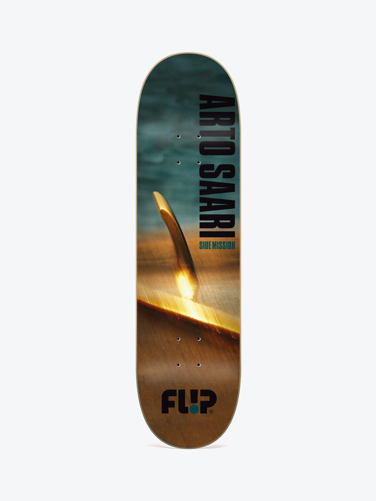 Flip Saari Side Mission Fin Skateboard Deck - 8.0"