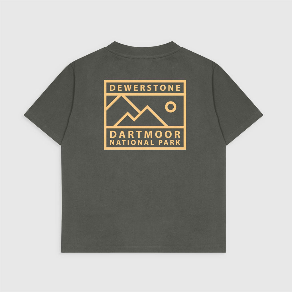 Dewerstone Kids Pinnacle Organic Cotton T-Shirt - Khaki