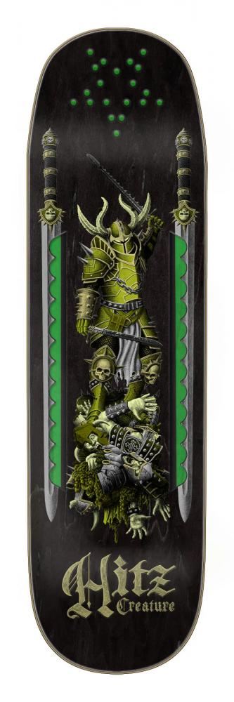 Creature Pro Hitz Serrator Skateboard Deck - 8.99"