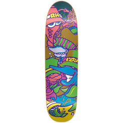 New Deal Knigge DSV HT Skateboard Deck Neon 8.6"
