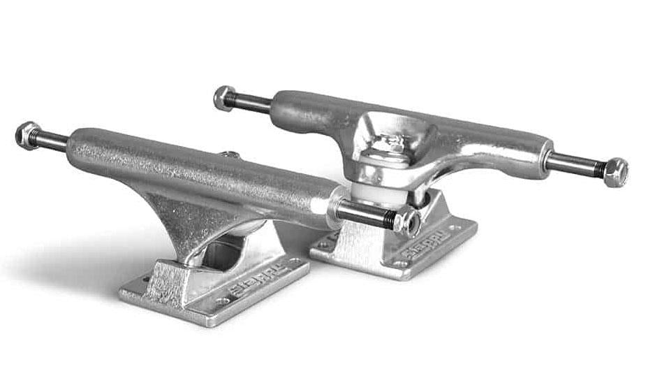 Slappy ST1 Hollow Skateboard Trucks Polished - 9.00