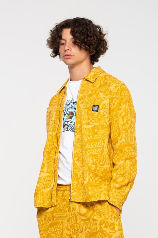 Santa Cruz Shirt El Jefe L/S Shirt - Straw Flier