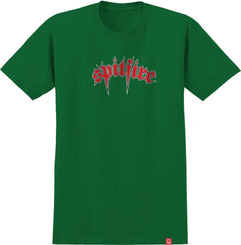 Spitfire T-Shirt Venom - Kelly Green / Red / White