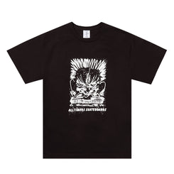 Alltimers Smushed Face Tee Black