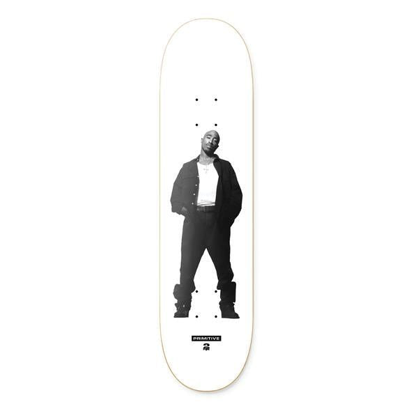 Primitive Tupac - Posted Skateboard Deck White - 8