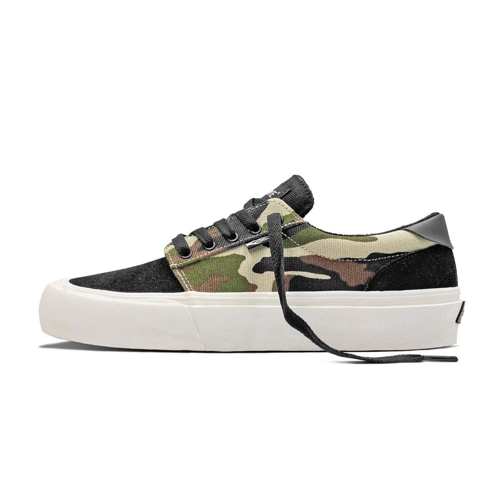 Straye Footwear Fairfax - Camo Black / Cream - Skatewarehouse.co.uk