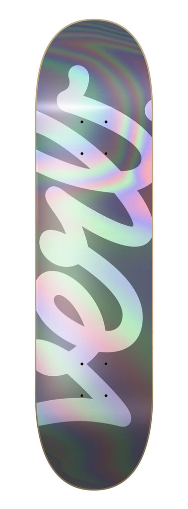 Verb Holographic Logo Skateboard Deck Black 8.375"