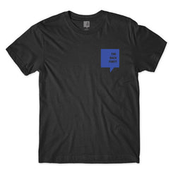 The Back Forty Pocket Logo Tee Black