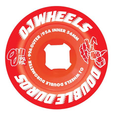 OJ Double Duro Skateboard Wheels Double Duro 99a/95a - Red