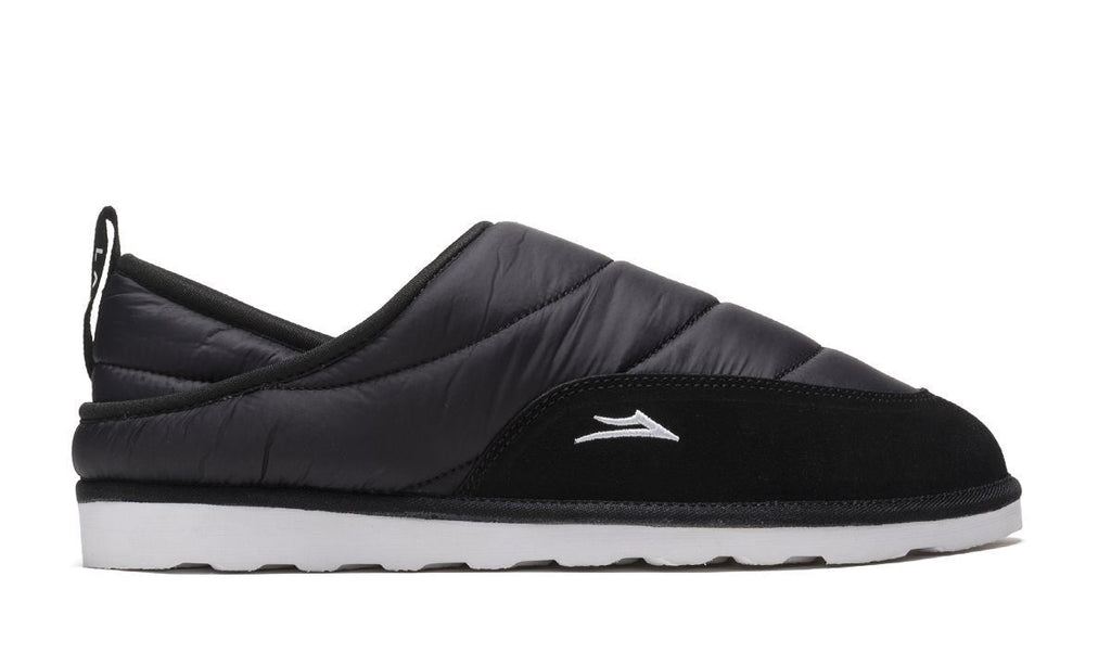 Lakai Owen Slippers Polyester Shoes - Black / White