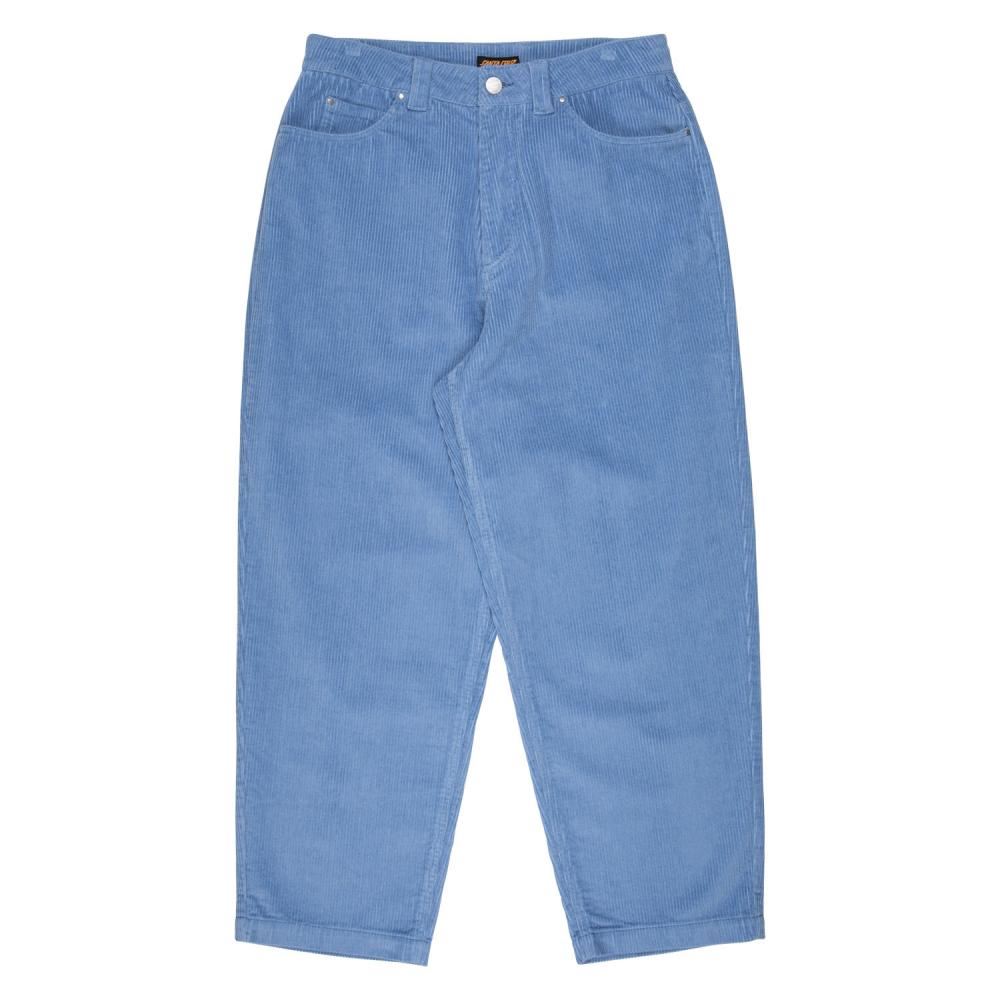 Santa Cruz Pant Big Pants - Crystal Blue Cord