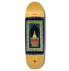 Chocolate Prayer Rug Raven Tershy Couch Skateboard Deck - 9.25"