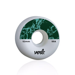 Verb Marble Dip Skateboard Wheels Green