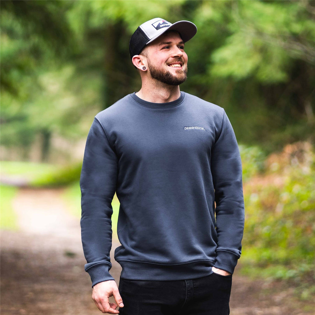 Dewerstone Vala Organic Cotton Sweatshirt - Slate Grey