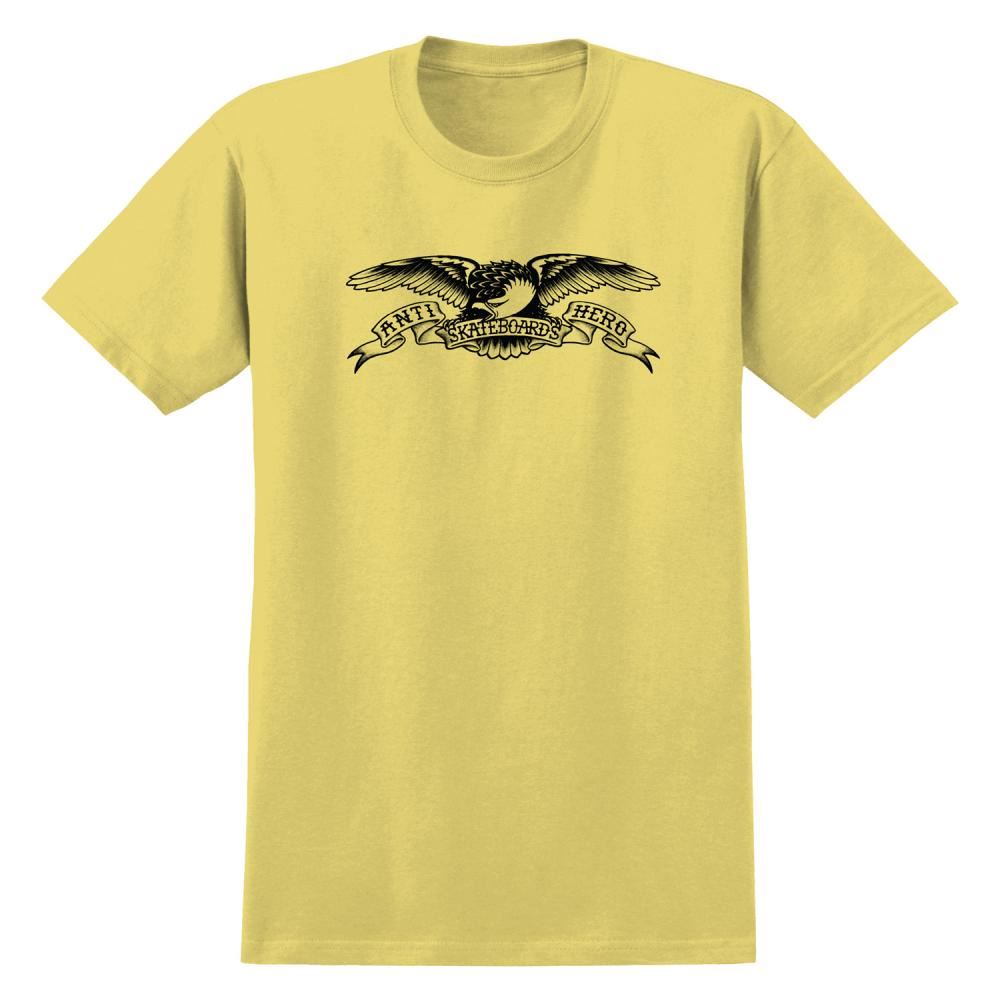 Antihero T-Shirt Basic Eagle - Cornsilk / Black Print