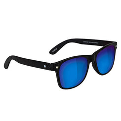 Glassy Leonard Polarized Black/Blue Mirror