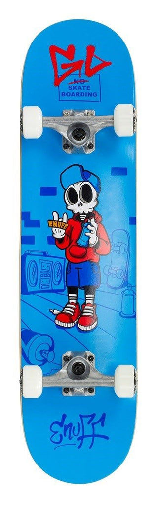 Enuff Skully Junior Junior Blue Complete Skateboard - 7.25"