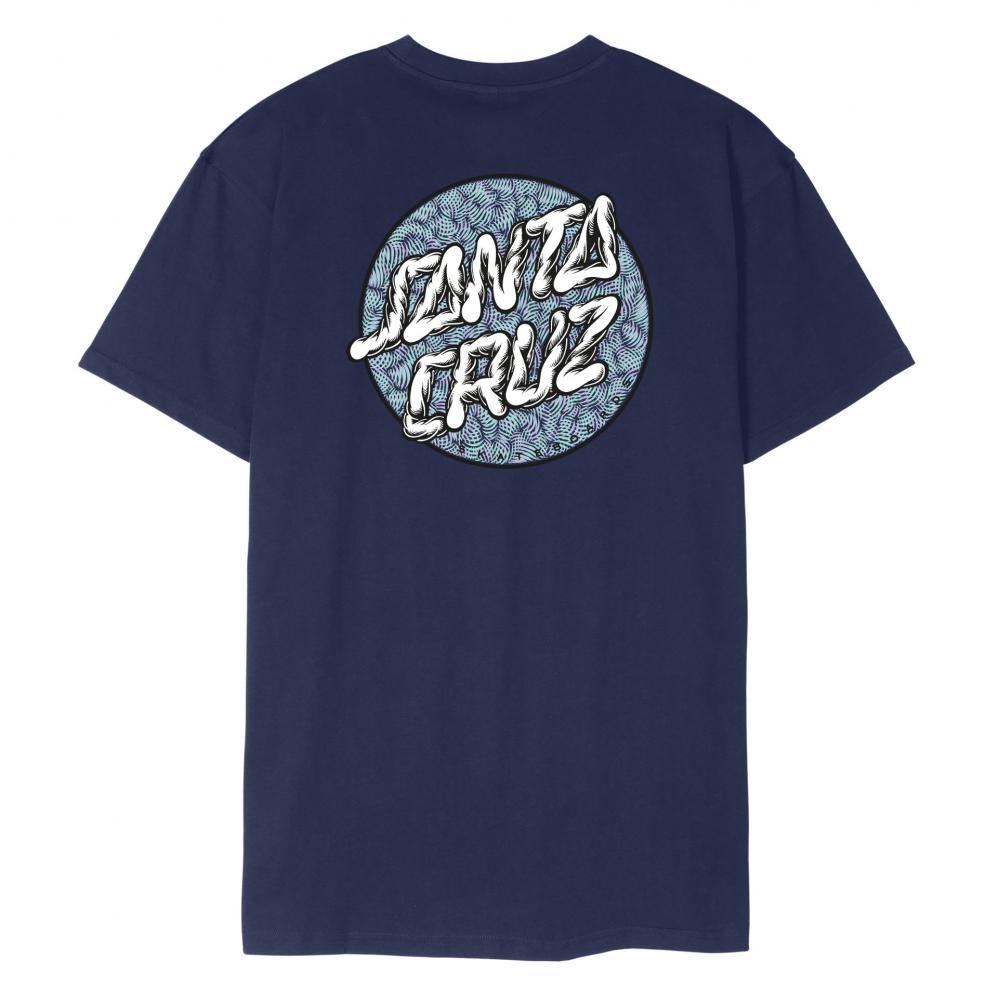 Santa Cruz T-Shirt Other Alive Dot T-Shirt - Midnight Blue