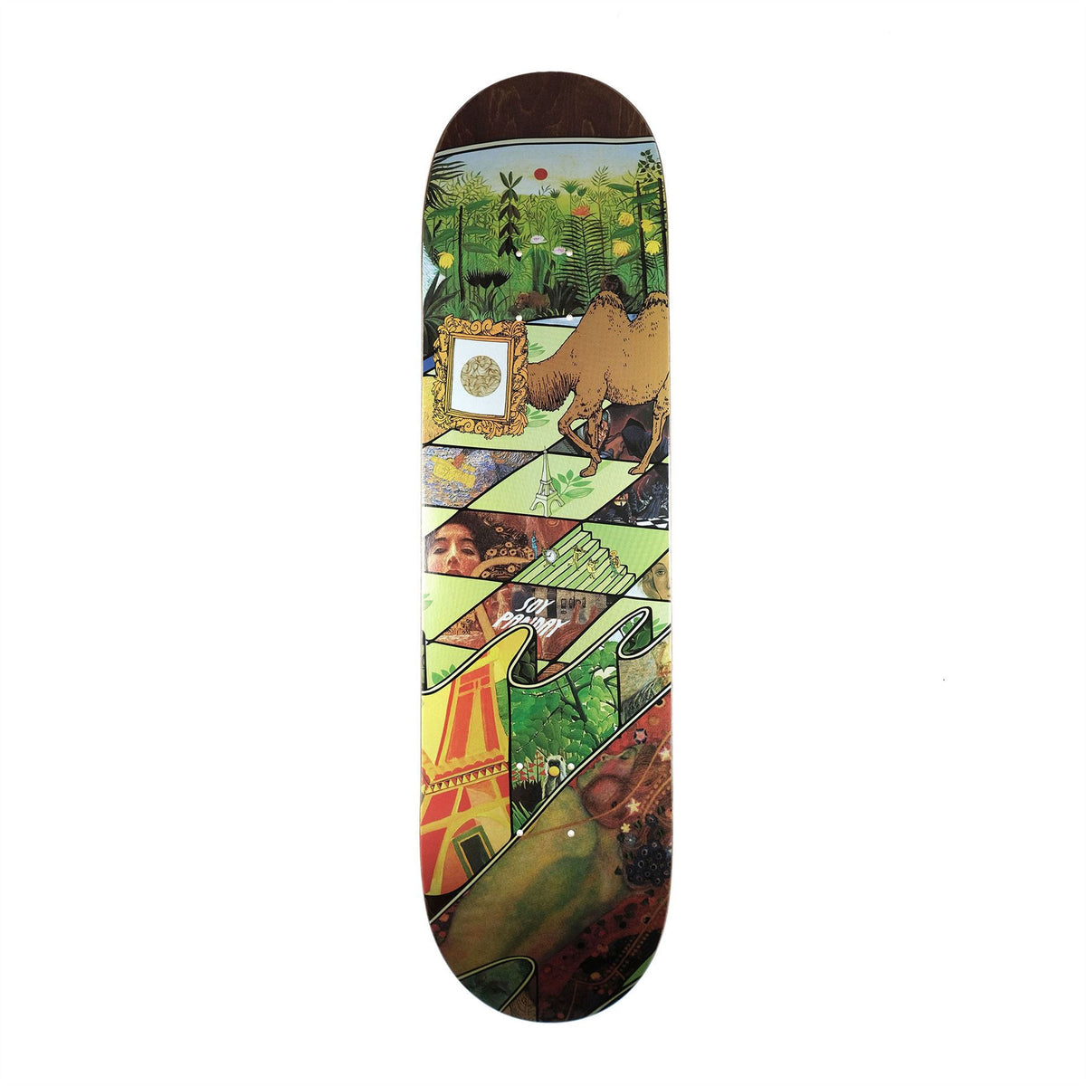 Magenta Soy Panday Museum Series (Steep) Skateboard Deck - 7.75 ...