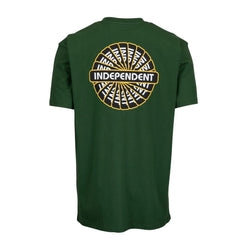 Independent T-Shirt Groundwork Revolve T-Shirt - Green - Skatewarehouse.co.uk