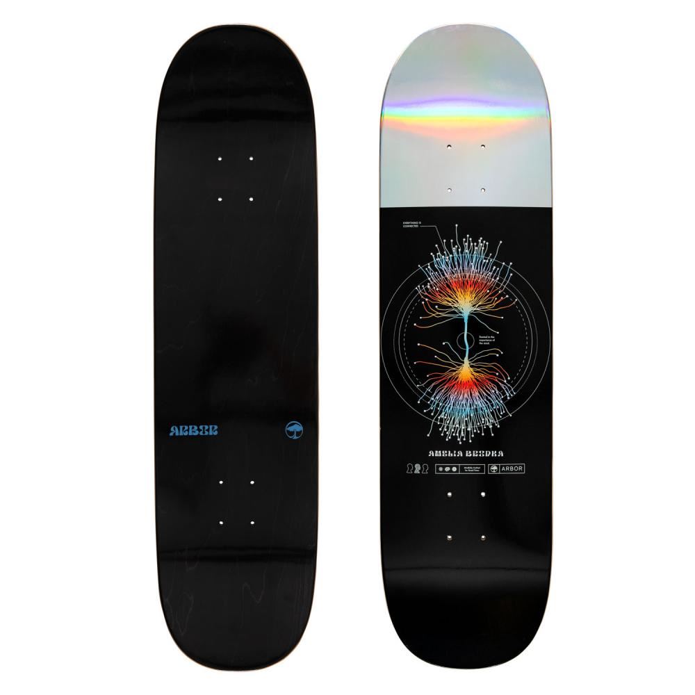 Arbor Amelia 8.5 Neuron Skateboard Deck - 8.5"