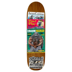 Anti Hero Pro Deck Kanfoush Pigeon Vision Skateboard Deck - 8.55" - Skatewarehouse.co.uk