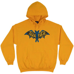 Thrasher Hoody Bat - Gold - Skatewarehouse.co.uk