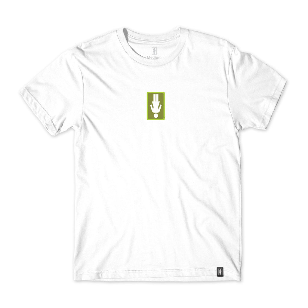 Girl 93 Til Oops Tee White