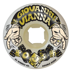 OJ Double Duro Skateboard Wheels Vianna High Roller 101a/95a - Multi