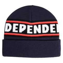 Independent Beanie Bar Logo Dark Navy - O/S