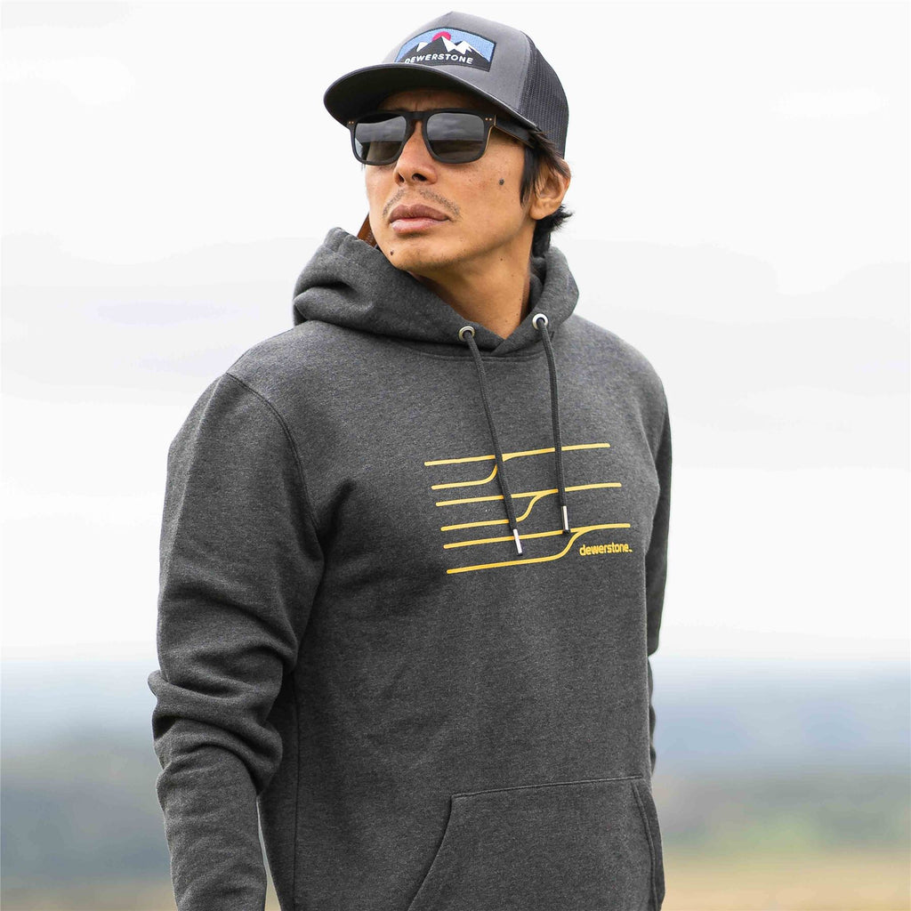 Dewerstone Swell Organic Cotton Hoody - Slate Grey