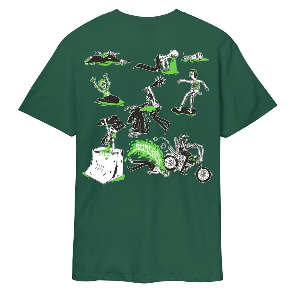 Slime Balls T-Shirt Scene Report - Alpine Green