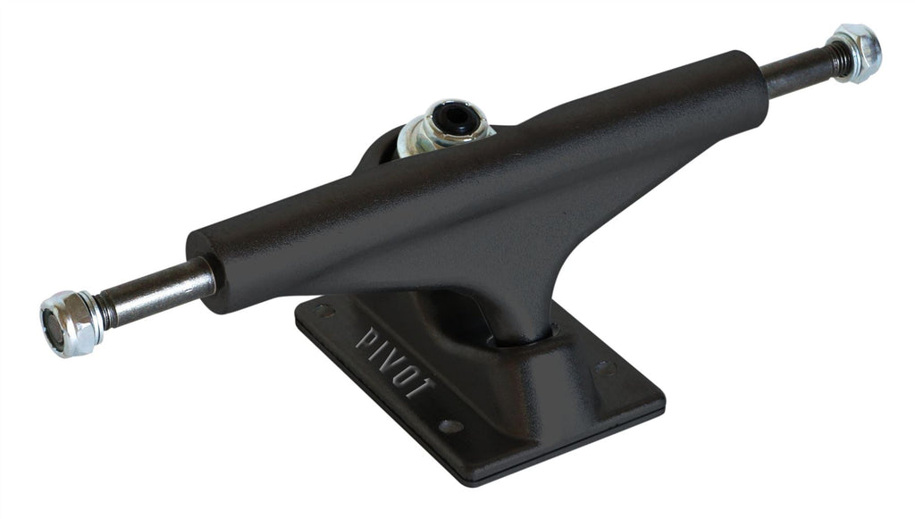 Pivot Raw / Black Gloss Baseplate Skateboard Truck - 5.5"