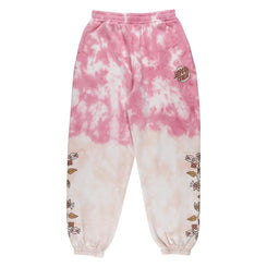 Santa Cruz Womens Pant Sage Floral Sweatpant - Pink Dip Dye - Skatewarehouse.co.uk