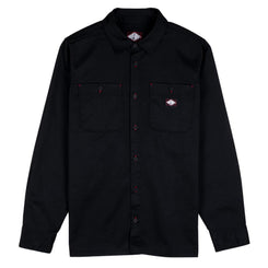 Independent Shirt Kirby Workshirt - Black - Skatewarehouse.co.uk